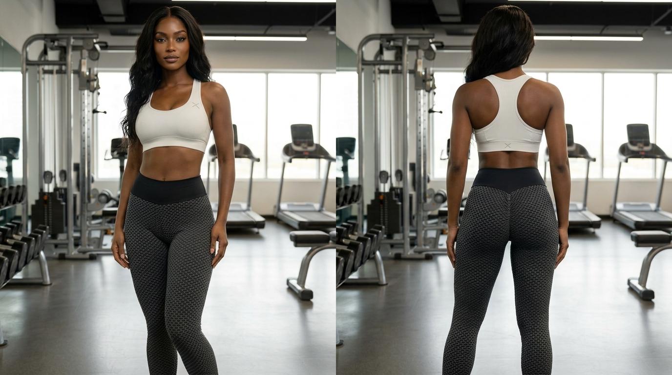 The Aura Sculpt High-Waisted Performance Legging | Maison De Glow