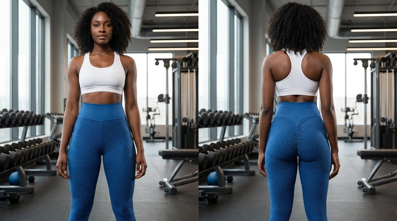The Aura Sculpt High-Waisted Performance Legging | Maison De Glow