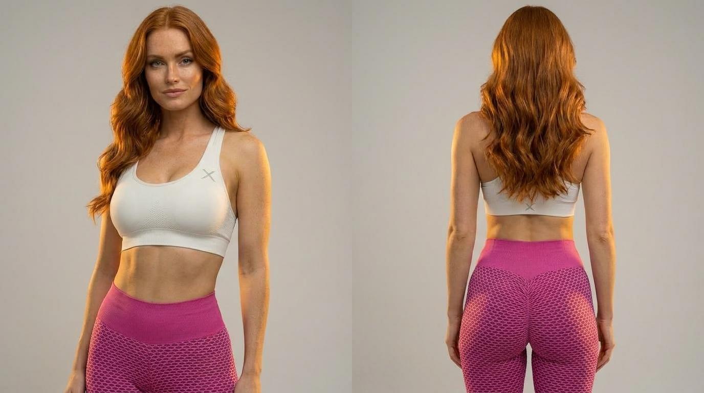 The Aura Sculpt High-Waisted Performance Legging | Maison De Glow